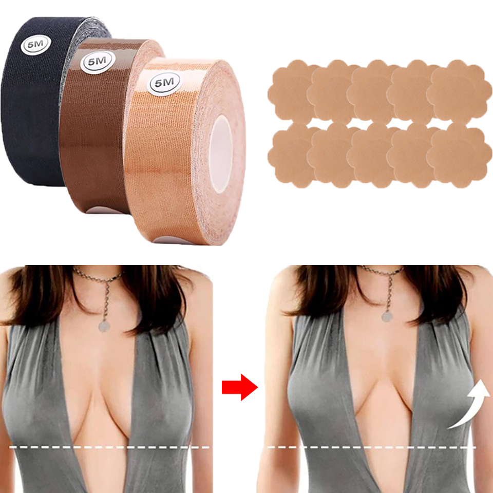 Backless Bra Sticky - Fita Adesiva de Silicone Invisível para