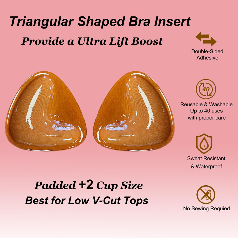 Kave 1/2 pares de sutiã pegajo - Push Up Bra Silicone avaliação e preço